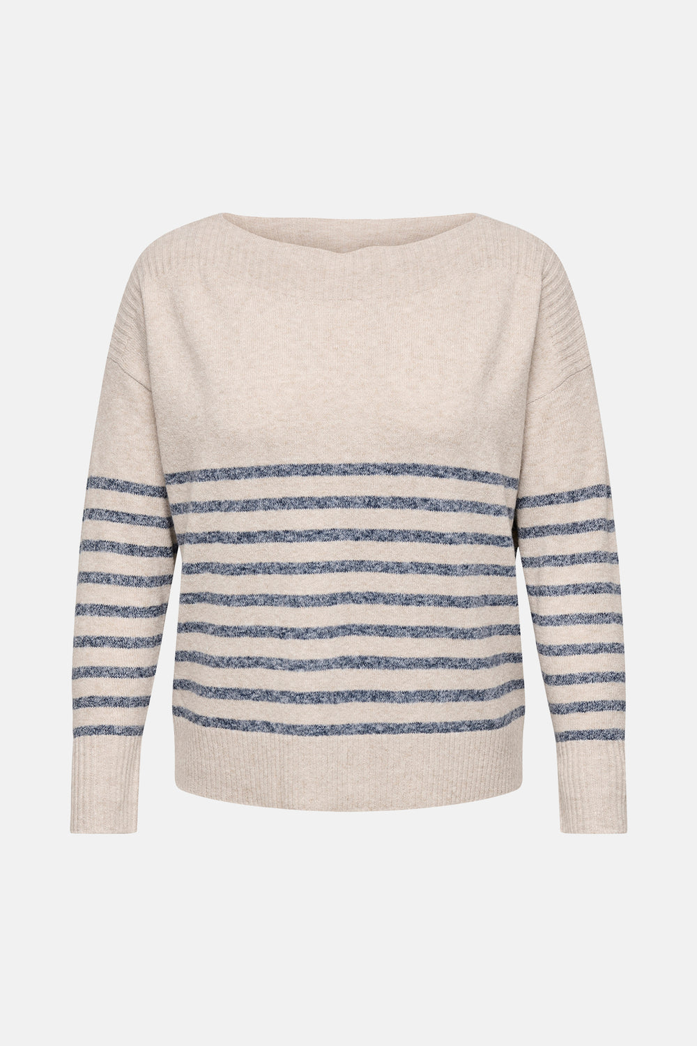 Pull col rond Beige - CARMAKOMA