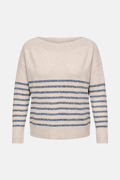 Pull col rond Beige - CARMAKOMA