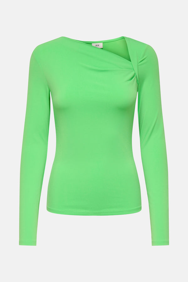 Top uni manches longues Vert - JDY