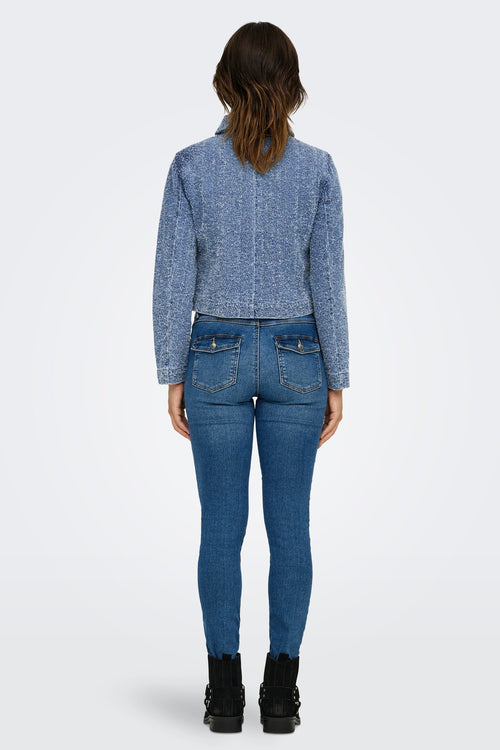 Veste courte MID BLUE DENIM - JDY