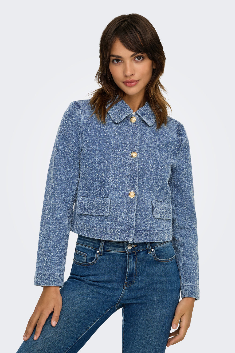 Veste courte MID BLUE DENIM - JDY