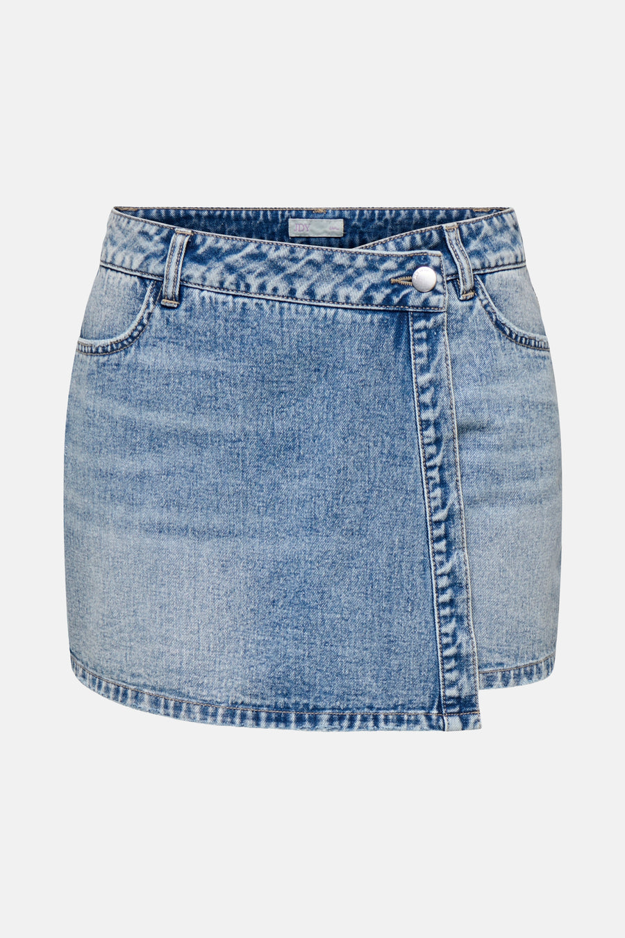 Short - light blue denim
