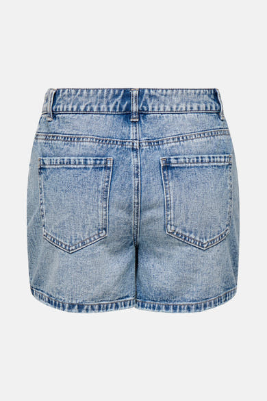 Short - light blue denim