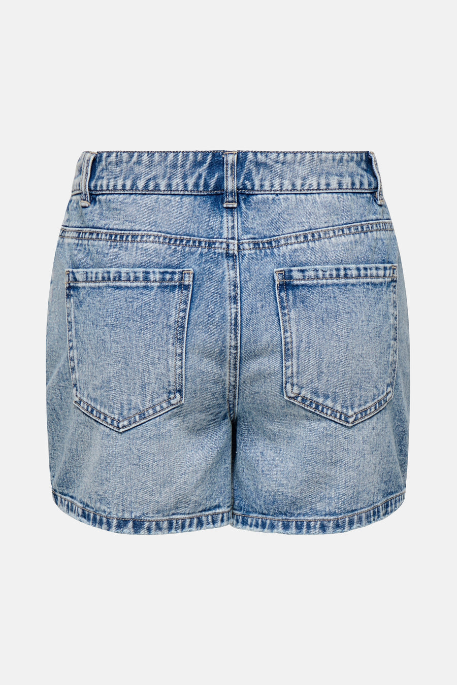Short - light blue denim