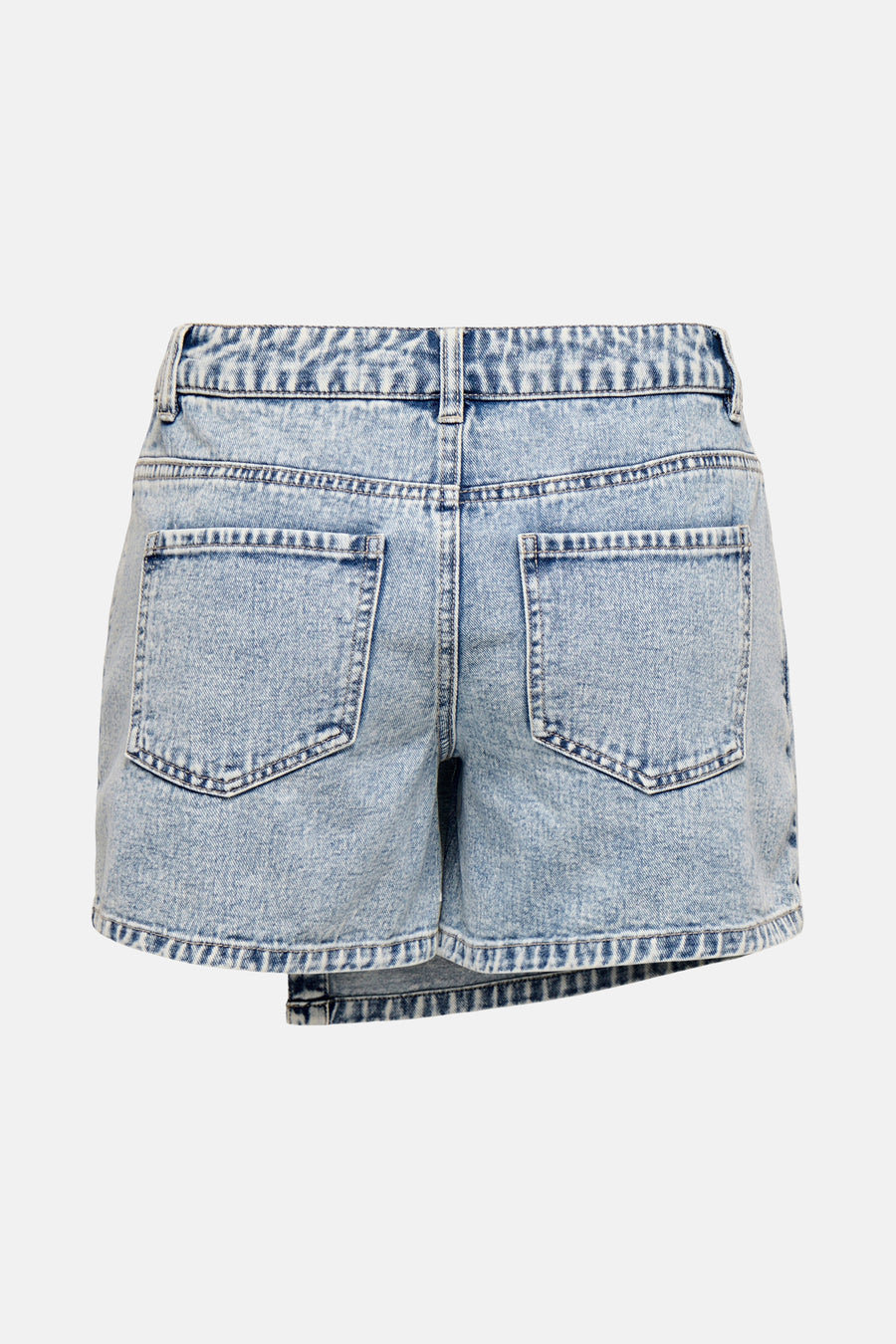 Short - light blue denim