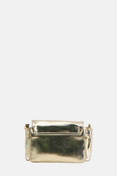 Sac à main doré ONLY, avec une chaîne dorée pour un style élégant et raffiné.
