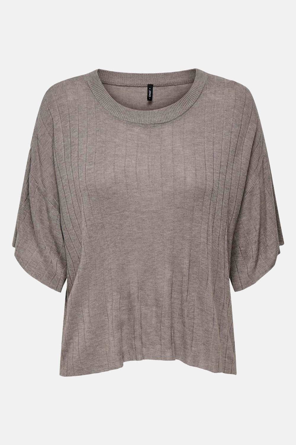ONLTARA SS RIB O-NECK TOP KNT