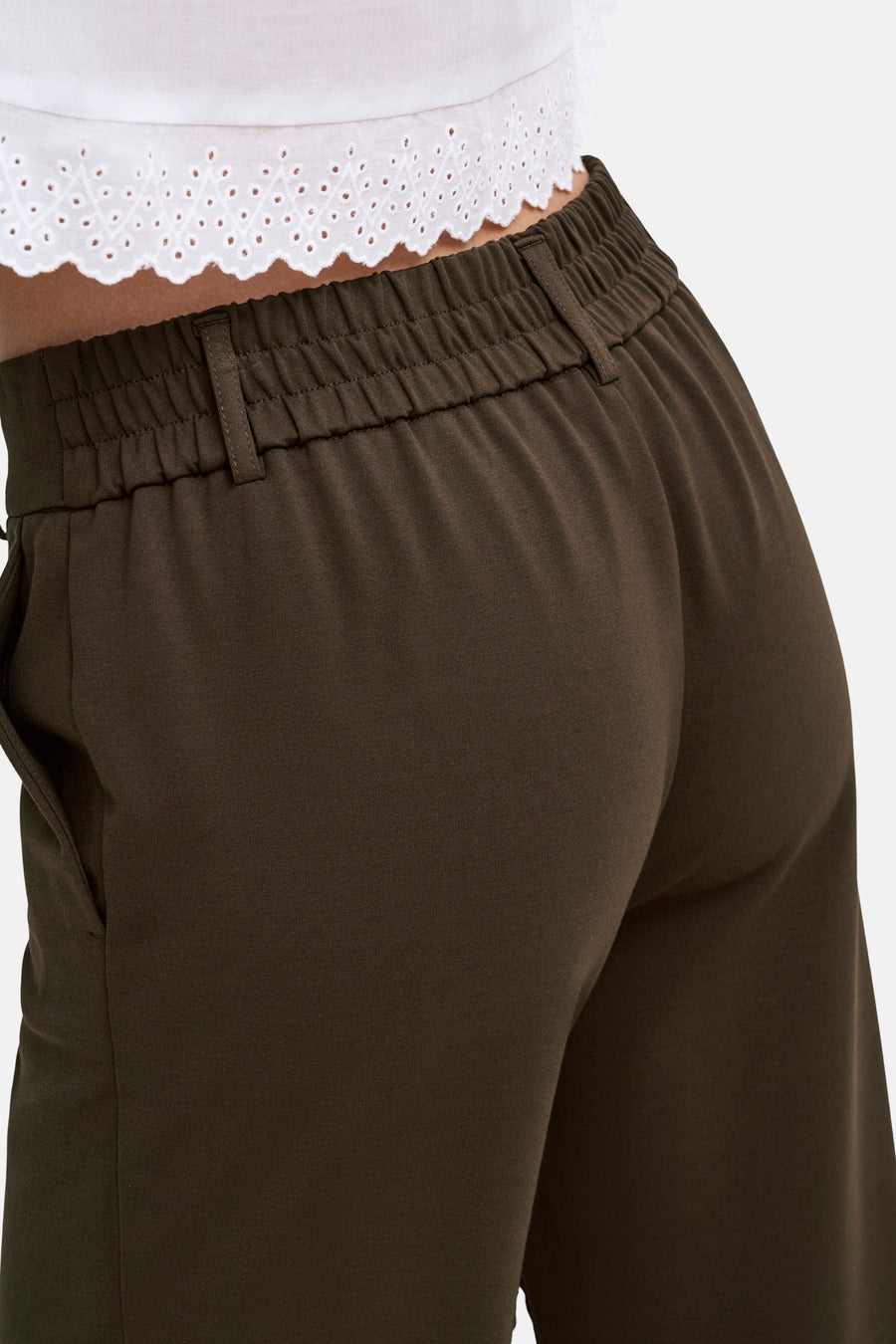 Dames sb seizoensbroek formal bruin - ONLY®