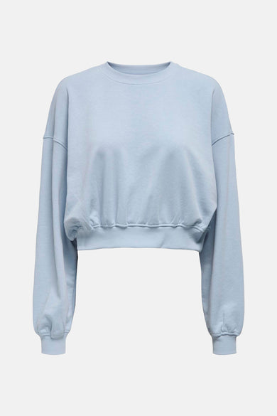 Sweat col rond Bleu - ONLY®