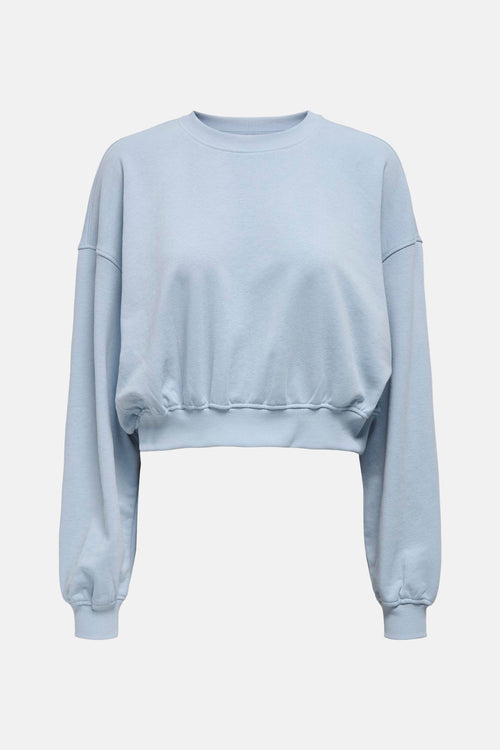 Sweat col rond Bleu - ONLY®