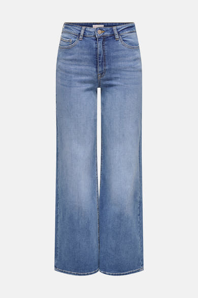 Middelblauwe wijde jeans van JDY.