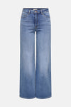 Middelblauwe wijde jeans van JDY.