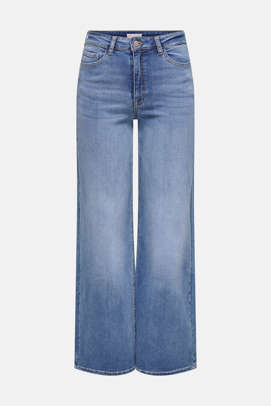 Middelblauwe wijde jeans van JDY.