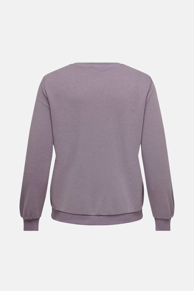 Sweat col rond PURPLE - CARMAKOMA