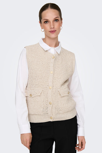 Gilet Ecru - ONLY®