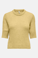 Pull col rond Jaune - ONLY®