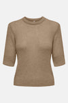 Pull col rond Brun - ONLY®