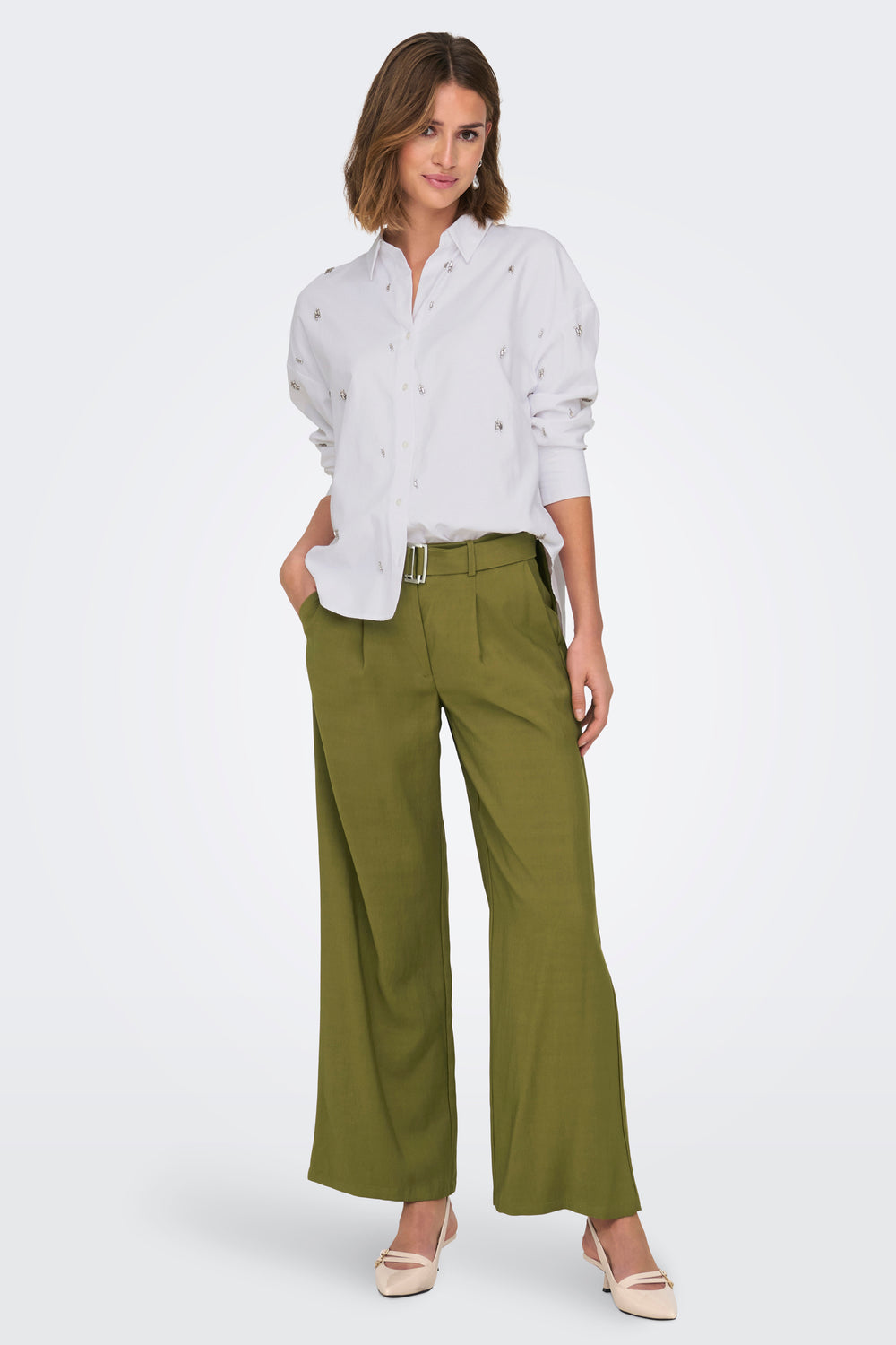 Chemisier (manches longues) Blanc - ONLY®