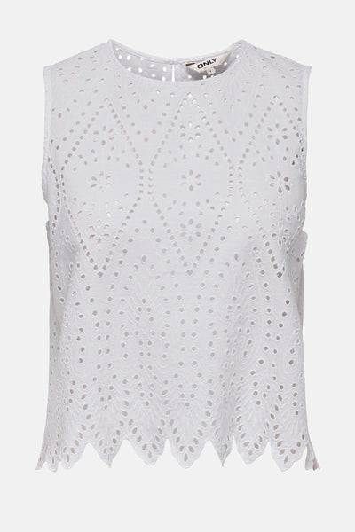 Chemisier (sans manches) Blanc - ONLY®