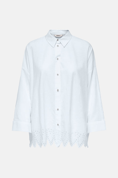 ONLGRACES TULUM LS EMB SHIRT WVN