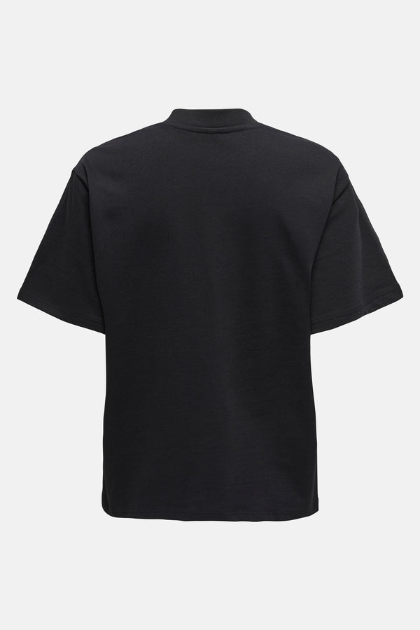 Top uni manches courtes Noir - ONLY®
