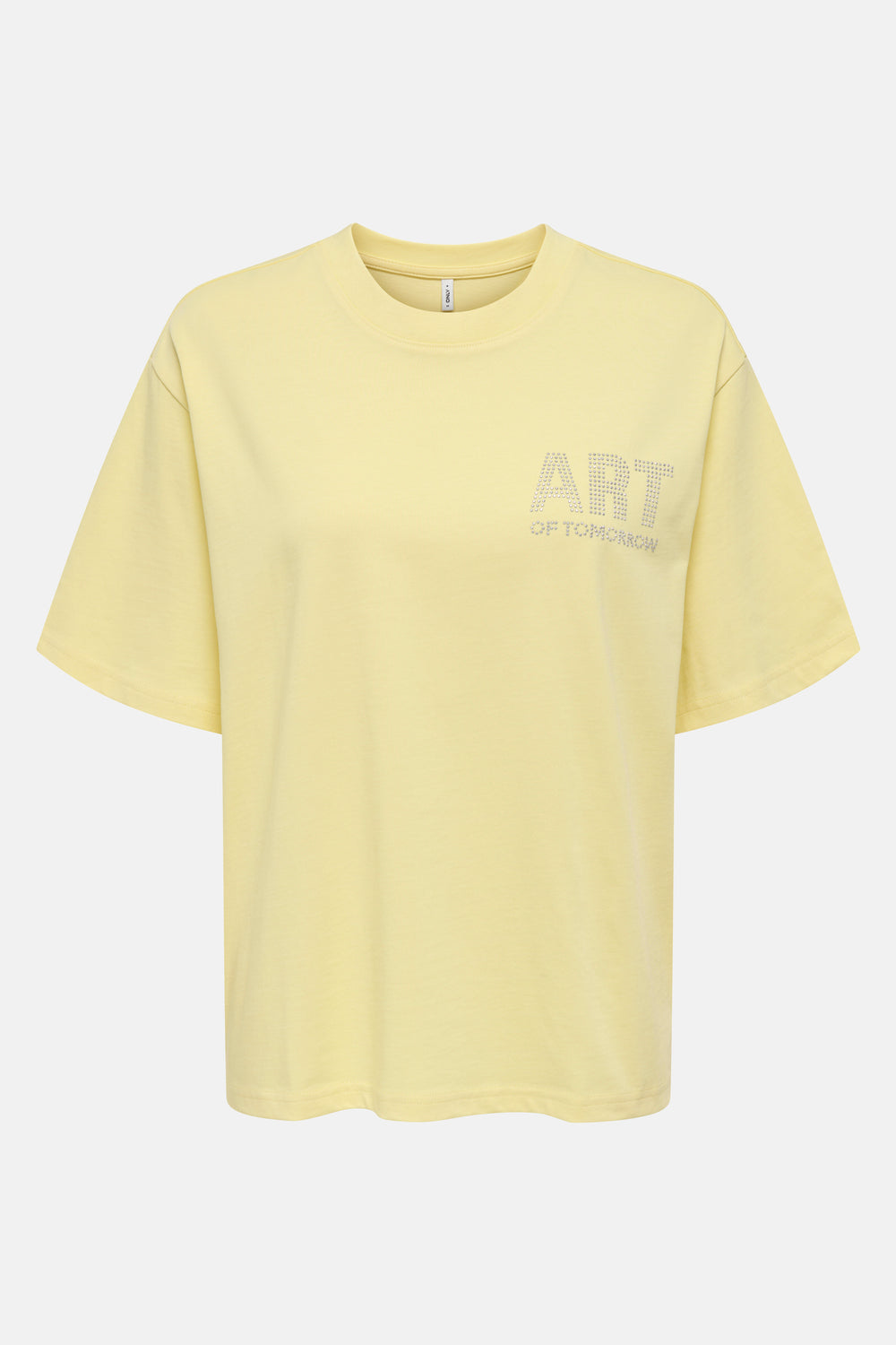 Top uni manches courtes Jaune - ONLY®