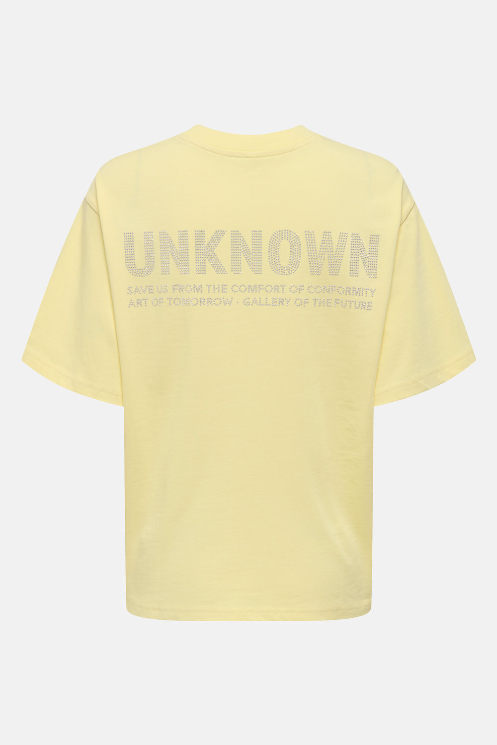 Top uni manches courtes Jaune - ONLY®