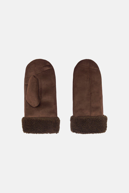 Dames acc. handschoenen want brun - ONLY®