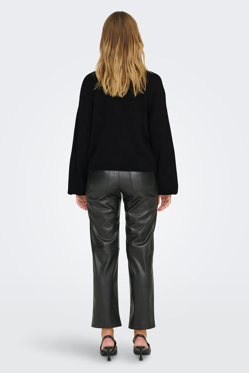 ONLDONNA LS V-NECK PULLOVER EX KNT