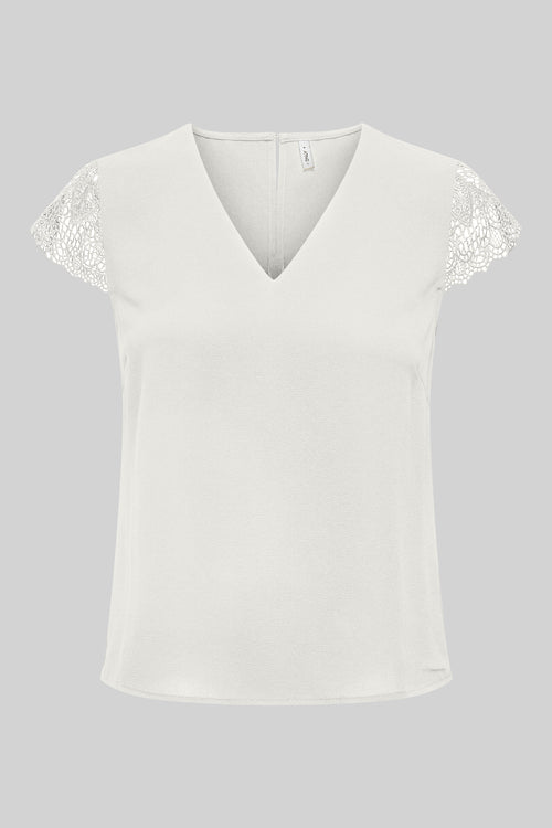 T-shirt à manches courtes - Blanc