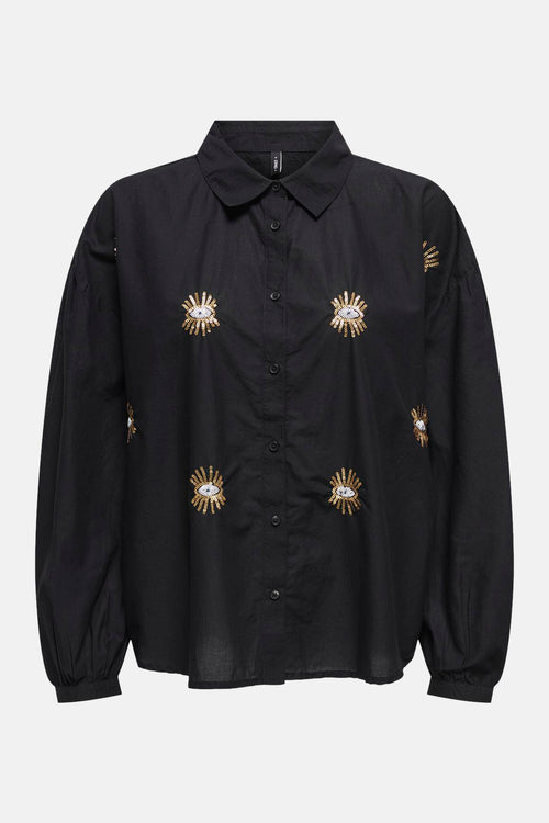 ONLTIFFANY FR L/S SEQUIN SHIRT CS PTM