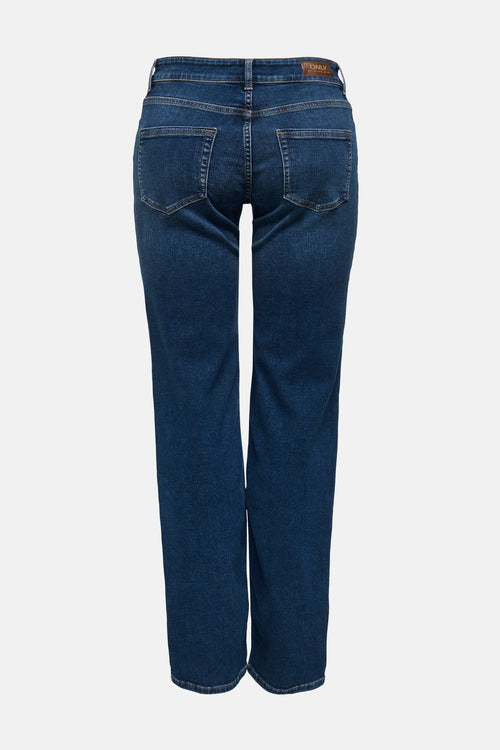 BLUSH STRAIGHT - dark blue denim