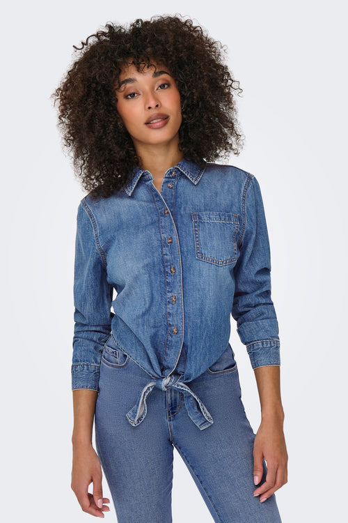 Chemisier (manches longues) Bleu - ONLY®