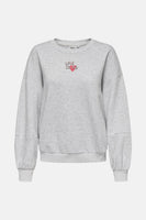 Sweat col rond Gris - ONLY®