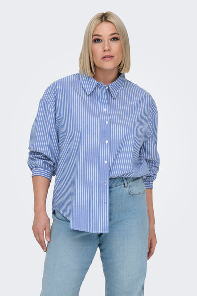 Chemisier (manches longues) bleu - CARMAKOMA