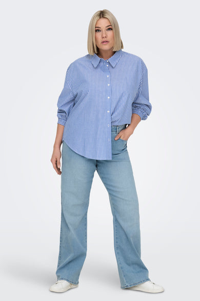 Chemisier (manches longues) bleu - CARMAKOMA