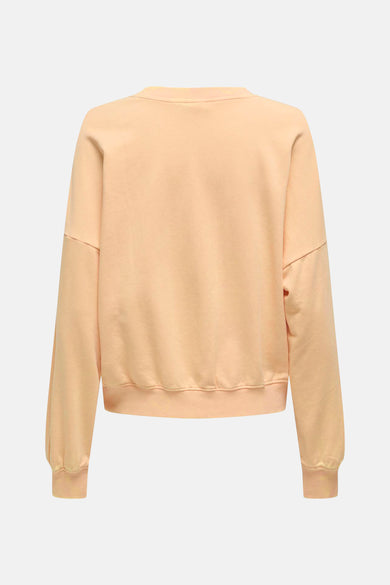 ONLMINNA L/S WASHED O-NECK UB CS SWT