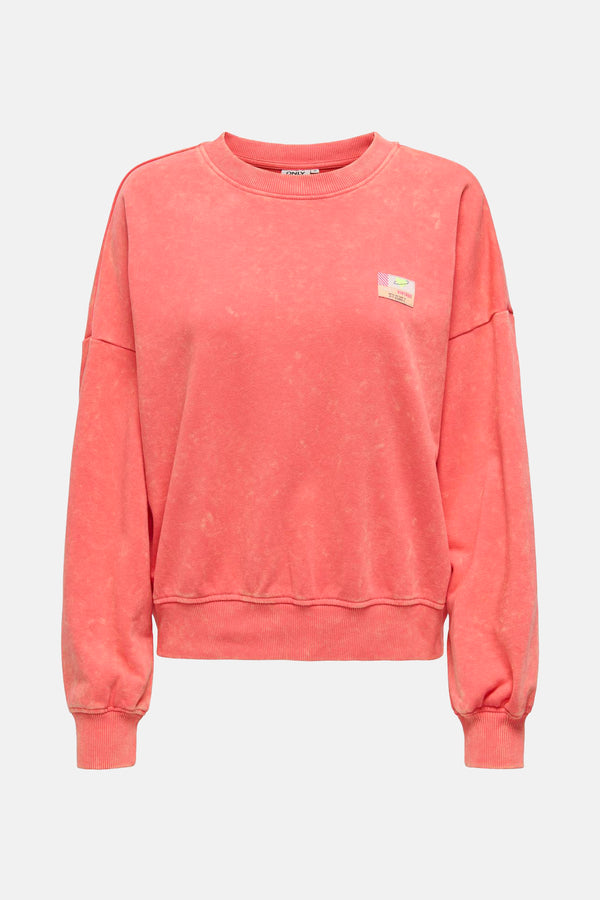 Sweat col rond CORAIL - ONLY®