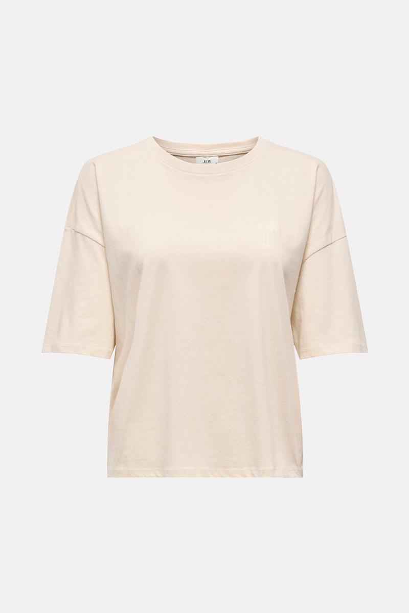 T-shirt (korte mouwen) Ecru - JDY