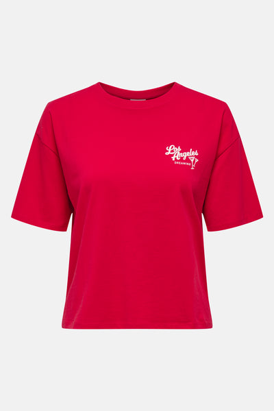 T-shirt (manches courtes) Rouge - JDY