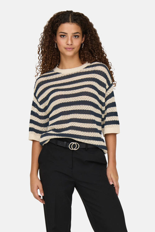 Pull col rond Multicolore - JDY