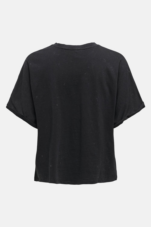 Top uni manches courtes Noir - ONLY®