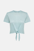 Top uni manches courtes Bleu - ONLY®