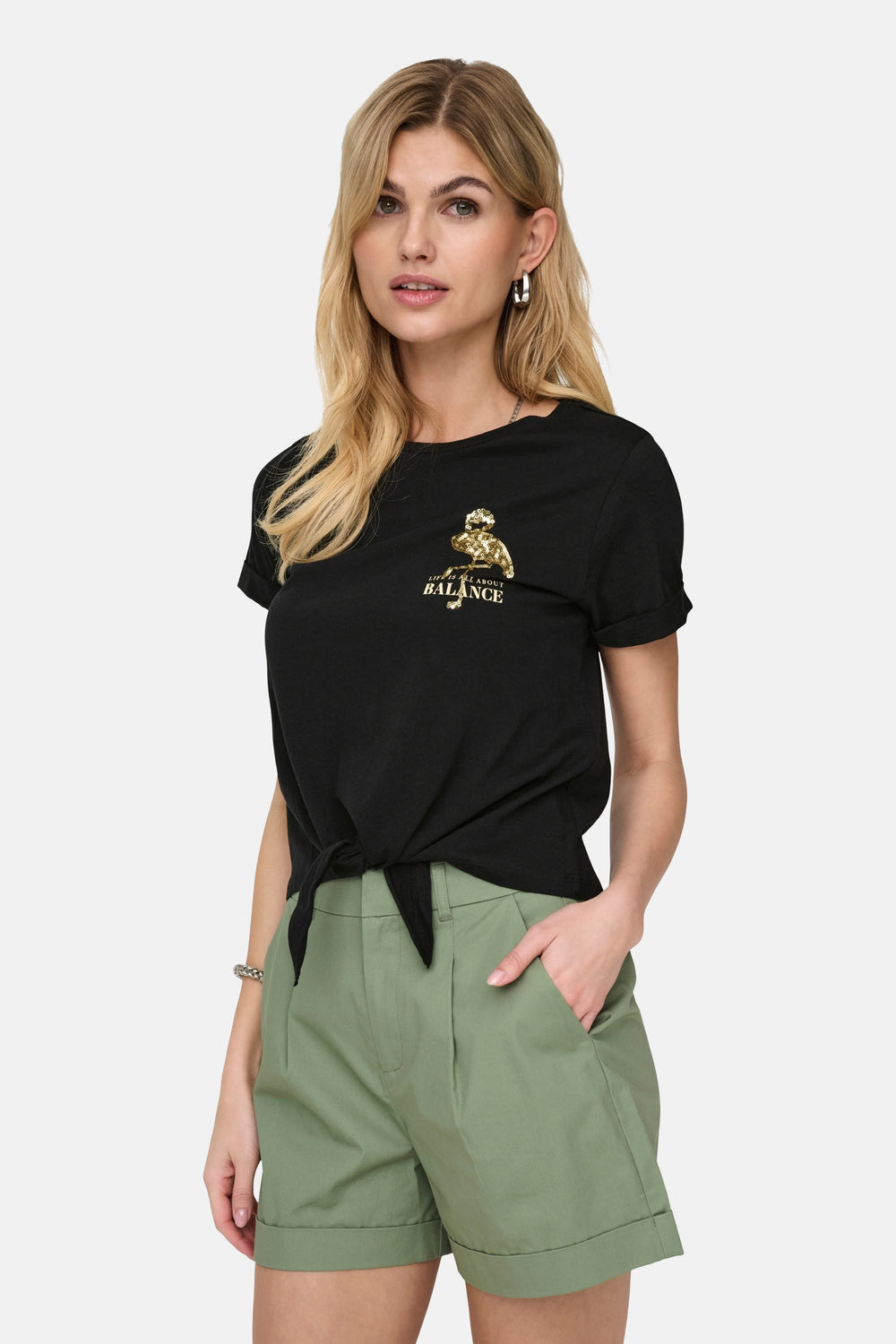 T-shirt (manches courtes) Noir - ONLY®