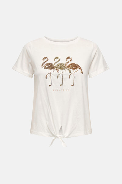 T-shirt (manches courtes) Écru - ONLY®