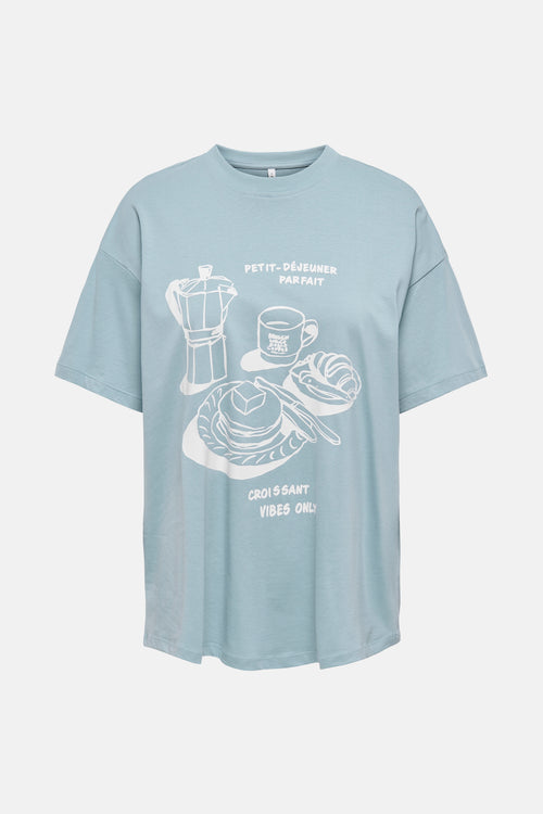 T-shirt à manches courtes - bleu
