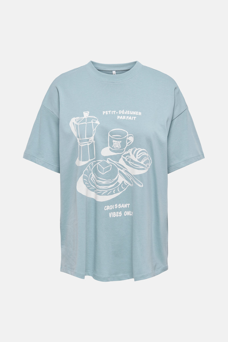 T-shirt à manches courtes - bleu