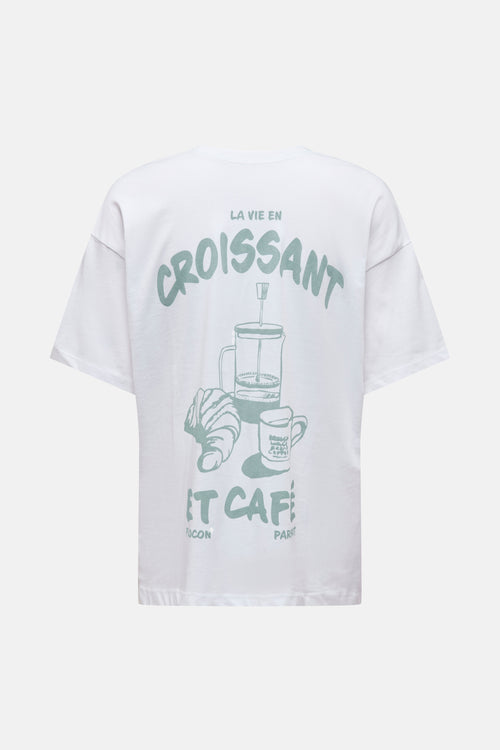 T-shirt met korte mouwen - wit