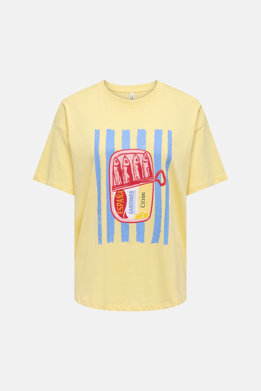 T-shirt - geel