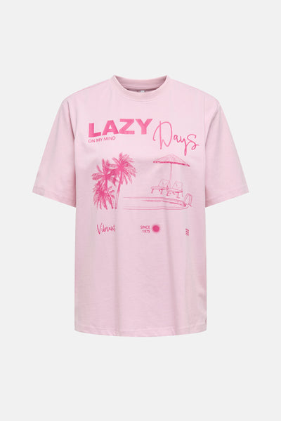T-shirt (manches courtes) Rose - ONLY®
